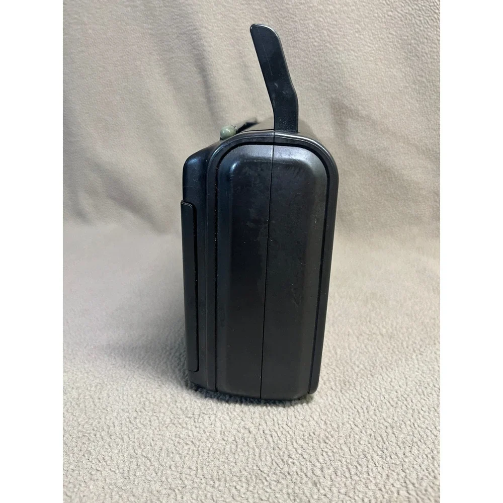 Sony ICF-36 Portable 4-Band Radio Weather TV FM AM Black Analog Battery AC Power